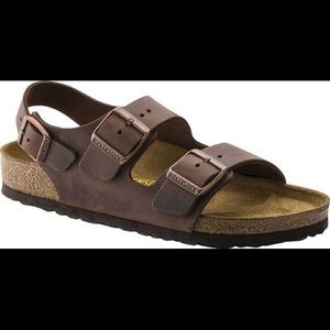 Birkenstock Milano Oiled Leather Habana